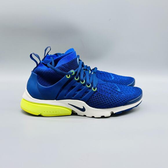 Nike Shoes Womens 8 Blue Air Presto Ultra Flyknit Sock Running Athletic Sneakers - Picture 1 of 10